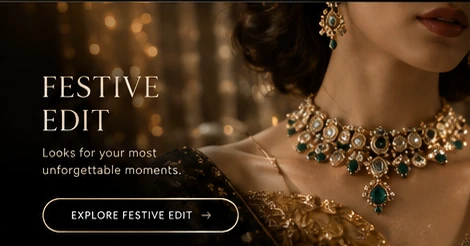 Festive jewellery campaign